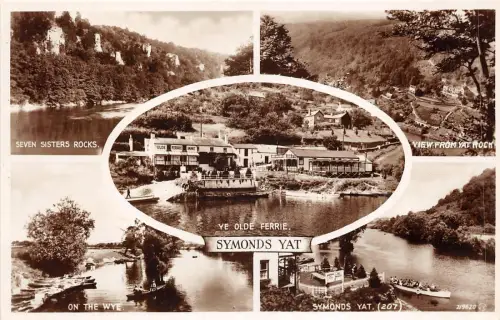 uk48350 symonds yat real photo uk