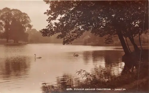 uk48359 pitville gardens cheltenham real photo uk