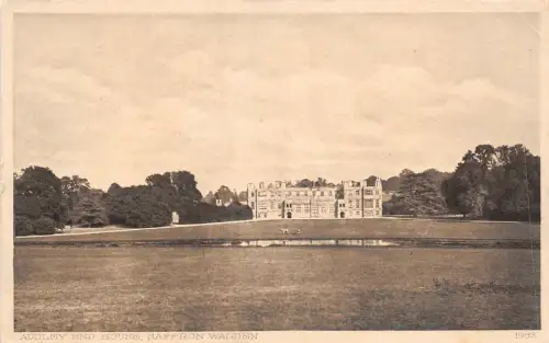 uk48259 audley end house saffron walden real photo uk