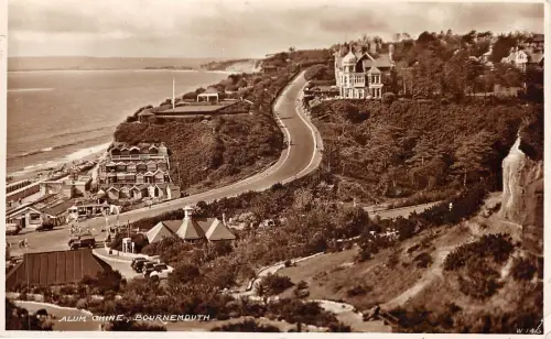 uk48340 alum chine bournemouth real photo uk