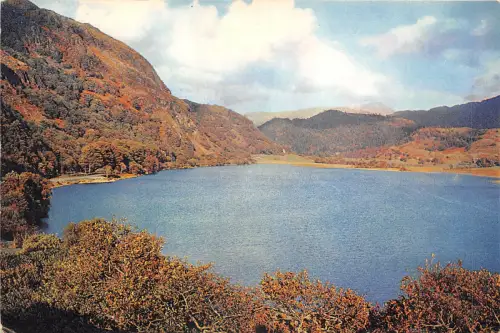 br108946 llyn dinas nant gwynant caernarvonshire wales uk