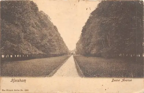 uk41271 deene avenue horsham real photo uk