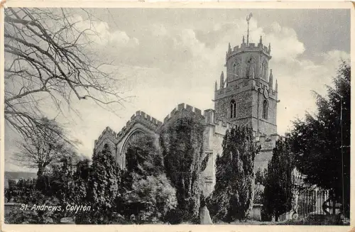 uk48387 st andrews colyon real photo uk