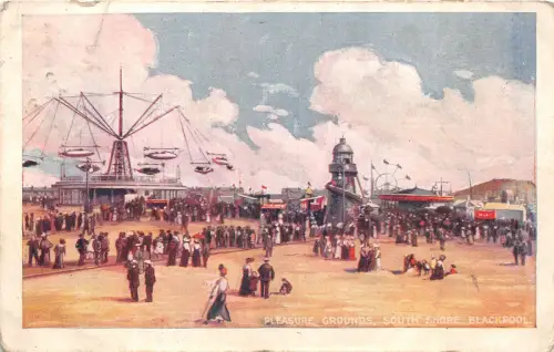 uk41263 plasure grounds south shore blackpool uk