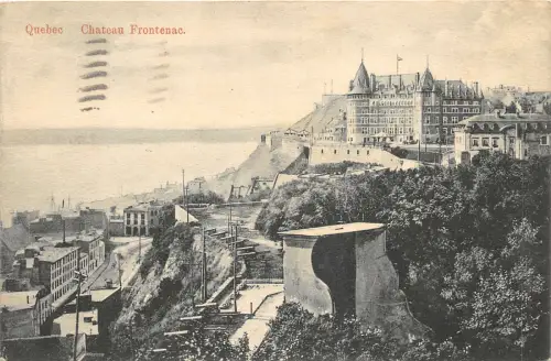 br106298 chateau frontenac quebec canada