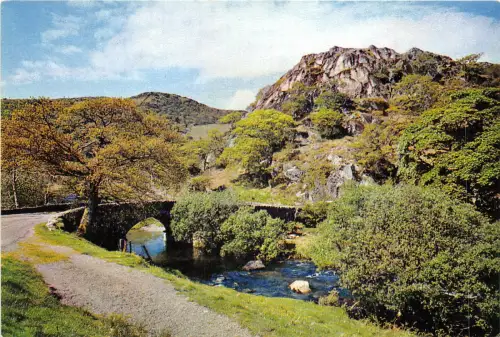 br108943 cm Wimpel Criccieth Caernarvonshire Wales UK