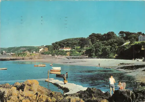 br108975 portelet harbour rocquaine bay guernsey uk