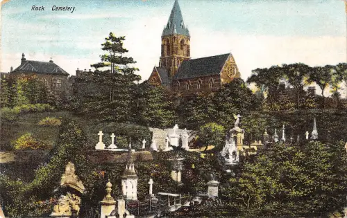 uk29601 rock cemetery uk