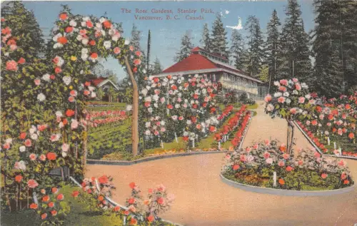 br106317 rose gardens stanley park vancouver canada