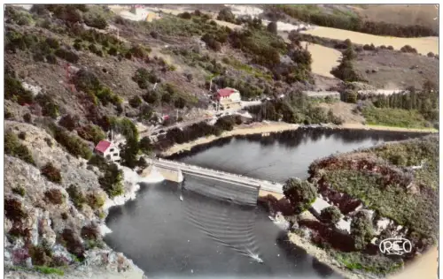 BR7571 Crozant Le Pont Neuf sur la Creuse france