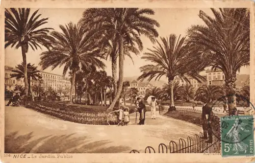 BR72225 nice le jardin public france