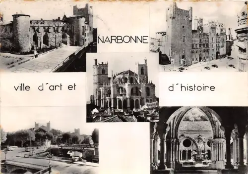 BR20377 Narbonne le palais des arcgeveques Frankreich