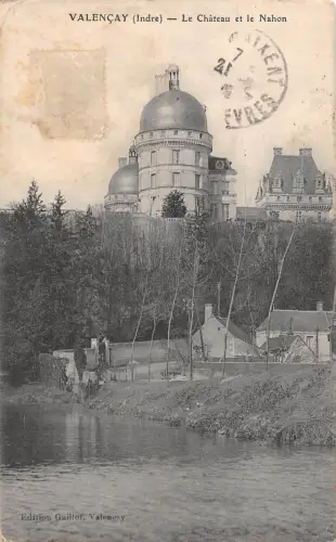 BR72378 valencay indre le chateau et le nahon france