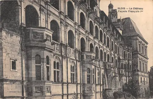 BR71380 Fassade Francois I le chateau blois france