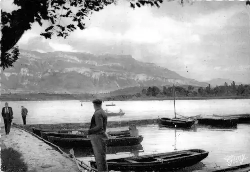 BR18610 Le Bourget du lac le Port et le Nivolet france