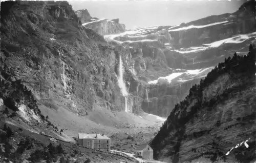 BR11577 Gavarnie le crique et ses cascades Echtfoto Frankreich