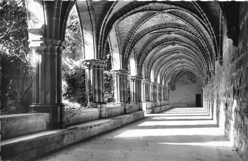 BR8060 Abbaye de Royaumont Asnieres sur Oise Le Cloitre france