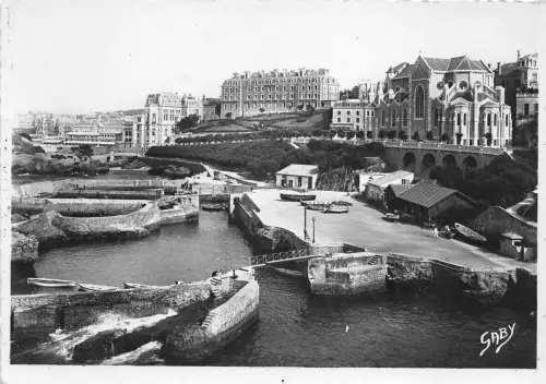 BR6817 Biarritz Le Port des Pecheurs Frankreich