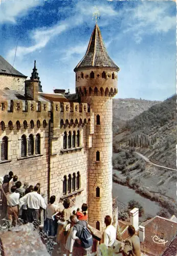 BR26818 Rocamadour le palais du Fort France