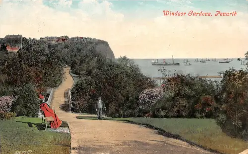uk48581 windsor gardens penarth wales uk