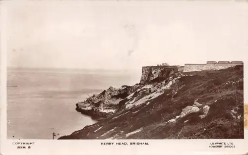 uk48360 berry head brixham real photo uk