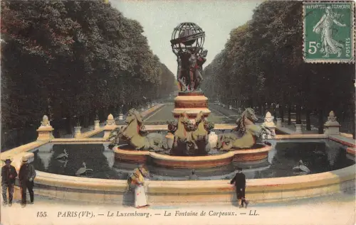 BR72822 le luxembourg la fontaine de carpeaux paris france