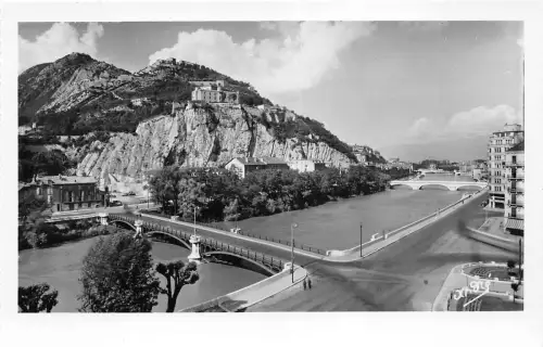 BR10622 Grenoble Les ponts sur Isere La Bastille et le Rachais Frankreich