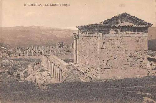 BR46178 Le Grand Temple Djemila Algerien
