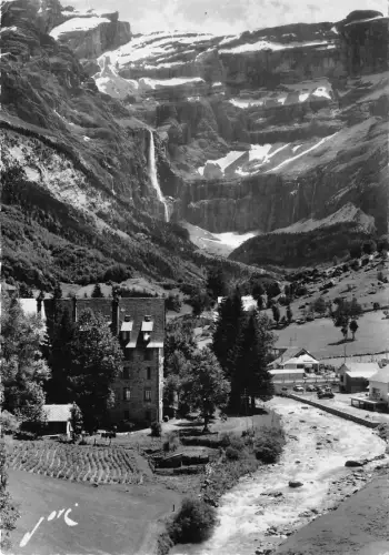 BR12405 gavarnie le village Echtfoto Frankreich