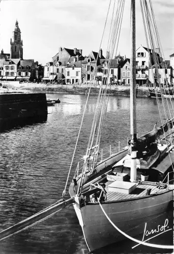 BR12183 le Croisic Le port Echtfoto Frankreich