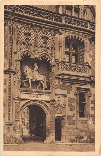 BR71383 aile louis XII le portal chateau de blois france