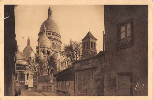 BR72082 paris sacre coeur et le clocher de l eglise france