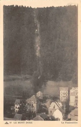 BR41532 Le Funiculaire le mont dore Frankreich