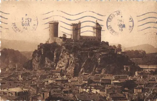 BR50802 Foix le chateau France