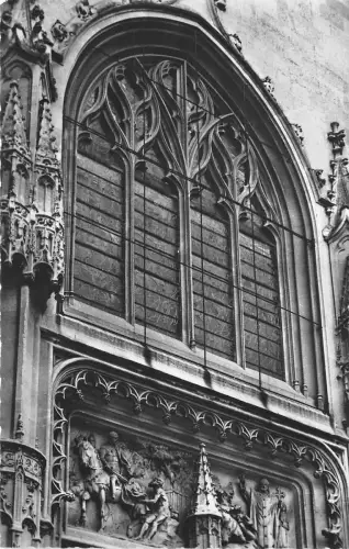 BR7950 Montmorency Le Porche de l'Eglise Postkarte Frankreich