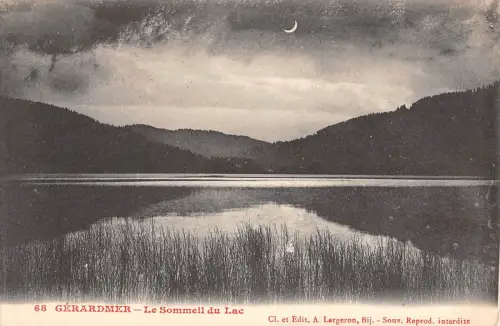 BR72998 gerardmer le sommeil du lac france