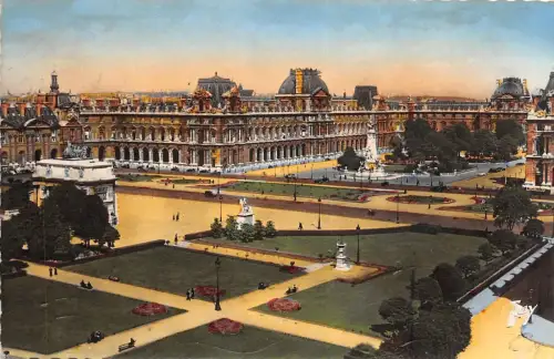 BR26537 Paris perspective sur le Louvre Frankreich