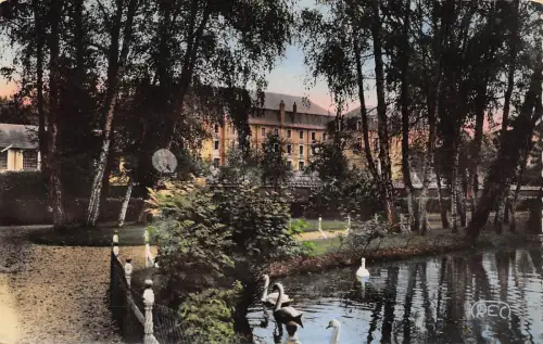 BR7315 Chateauroux Le jardin Public le lac france