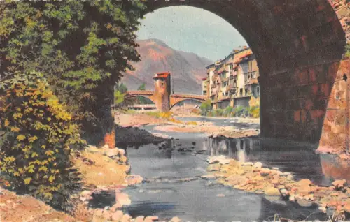 BR53931 Sospel le vieux pont France