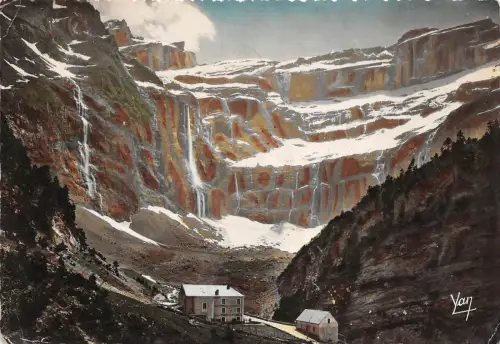 BR28136 Gavarnie le cirque de la Grande Cascade france