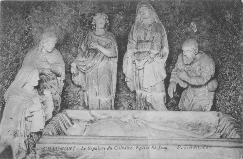 BR72928 chaumont le sepulcre du calvaire eglise st jean postkarte frankreich