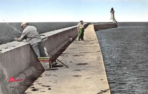 BR9146 Le Croisic La Jette pecheurs Fischer Leuchtturm Frankreich