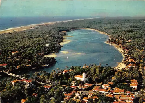 BR26390 Hossegor le lac marin et l ocean Frankreich