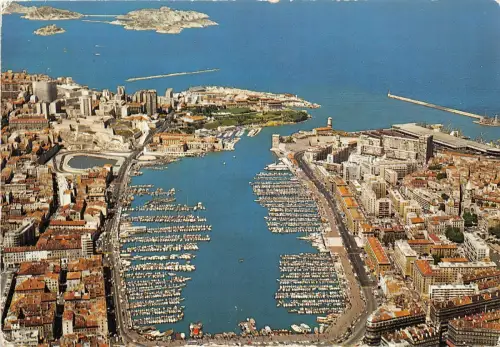 BR30064 Marseille le vieux port et les iles Frankreich
