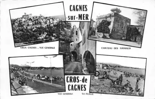 BR28841 Cagnes et le Cros de Cagnes france