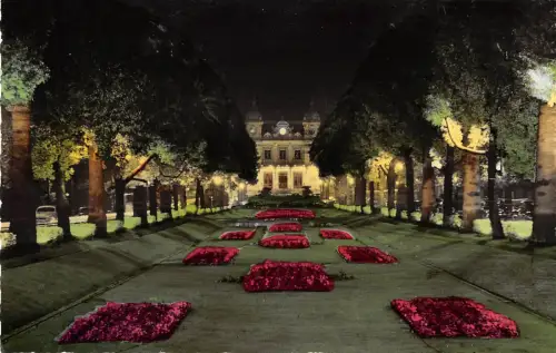 BR51260 Monte carlo le casino et les jardinnla nuit Monaco