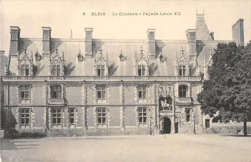 BR71370 Fassade Louis XII blois le chateau france
