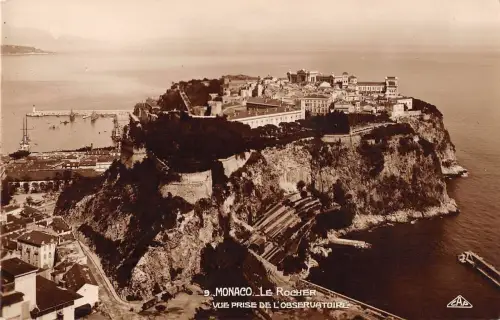BR50927 Monaco le rocher Monaco