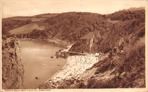 BR39764 Redgate Beach von Walls Hill Babbacombe England