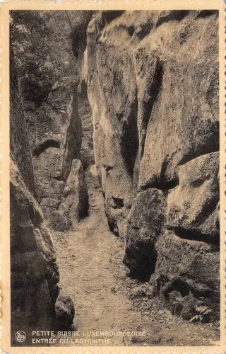 BR41635 Entree du labyrinthe suisse luxemboureoise Luxembourg